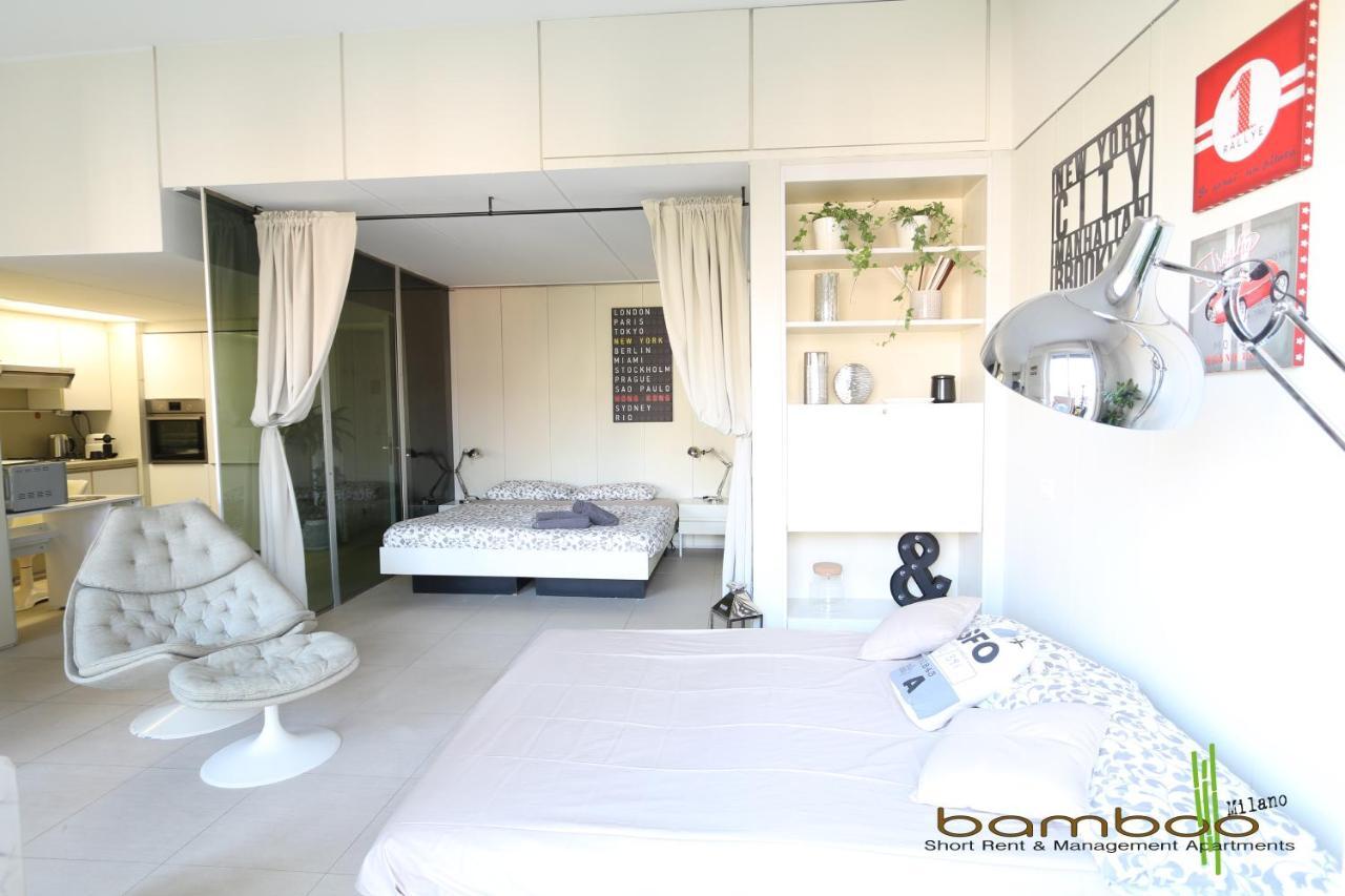 Apartmán Bamboo Milano Papiniano Loft Exteriér fotografie
